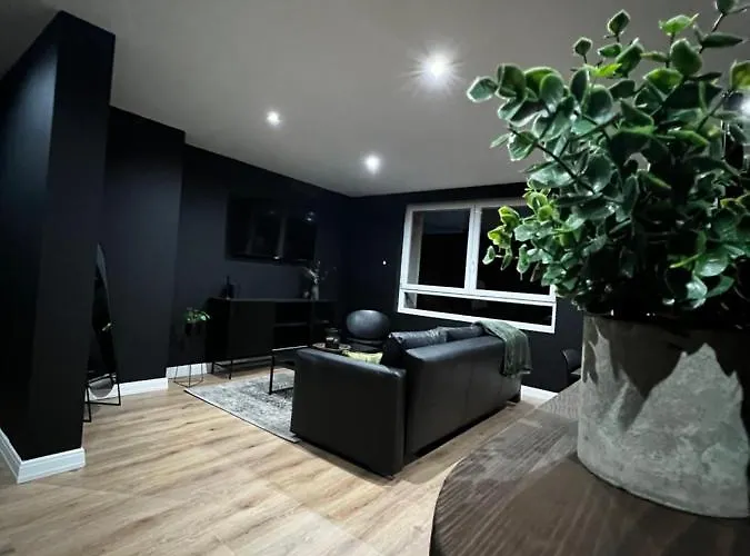 Appartement moderne full black Dunkerque centre